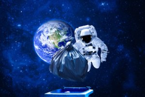 Orbitos valymui nuo šiukšlių siūlo pasitelkti bures