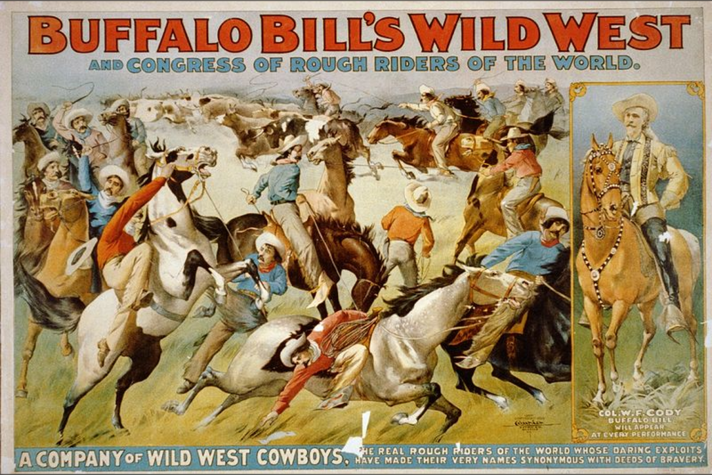  Šiuolaikiniai Teksaso kaubojai.<br> Wikimedia commons