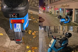 Nuomojami elektriniai motoroleriai tapo galvos skausmu daugeliui vilniečių: įmonei skrenda baudos viena po kitos