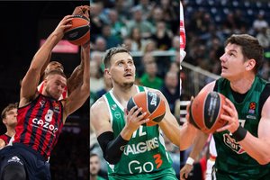 Eurolygos lietuviai: E. Ulanovo žygdarbiai, Lietuvos vidurio puolėjų kaktomuša ir T. Sedekerskio rekordas