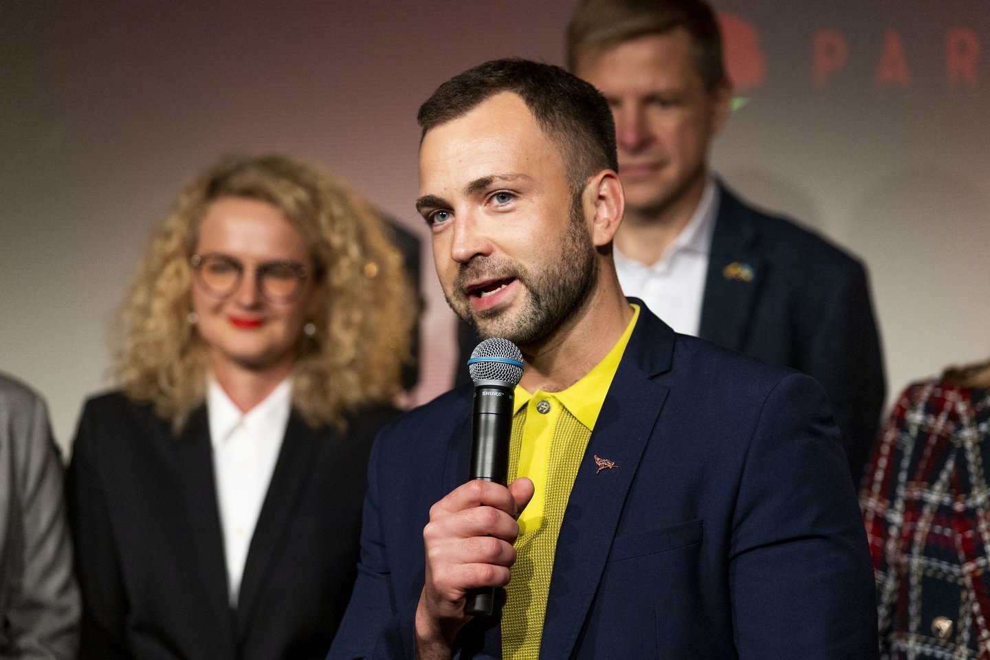  Laisvės partija išsirinko kandidatą į Vilniaus miesto merus.<br> Tomo Vinicko (ELTA) nuotr.