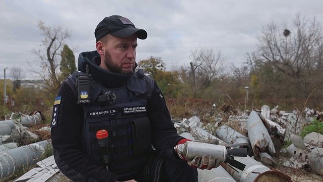 Ukrainos kariuomenė surinko tūkstančius Rusijos raketų gabalų: tarp jų rasta ir uždraustų