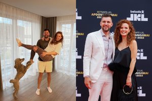 Netrukus tėvais tapsiantys D. Belickaitė ir E. Šeškus įsikėlė į naujus namus: „Pagaliau“