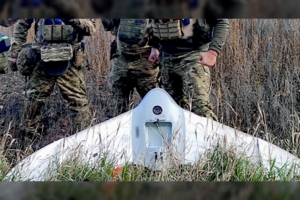 Ukrainiečių kariai sugavo naują rusišką bepilotį orlaivį