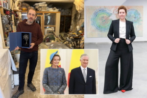 Lietuvos skulptoriaus Mariaus Zavadskio kūrinys – Belgijos karališkosios šeimos namų puošmena