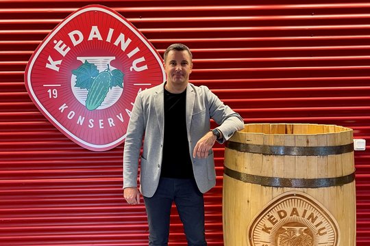 „Kėdainių konservų fabriko“ pardavimų vadovas: kuo daugiau įdėsi, tuo geresnis rezultatas