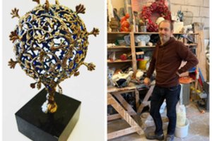 Savito Lietuvos skulptoriaus kūrinys papuoš Belgijos karališkosios šeimos rezidenciją