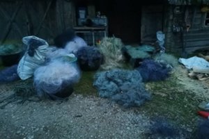 Aplinkosaugininkų radinys pažeidėjo sodyboje – 10 km tinklų