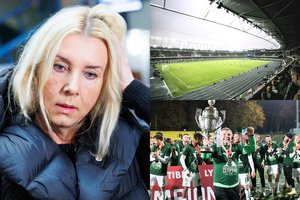 Kauno stadionu sužavėta V. Venslovaitienė atskleidė, kodėl „Žalgiris“ jame nežais tarptautinių rungtynių