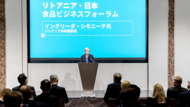 I. Šimonytė: Japonija kaip Lietuva – nestokoja lyderystės siekiant sustabdyti Rusiją