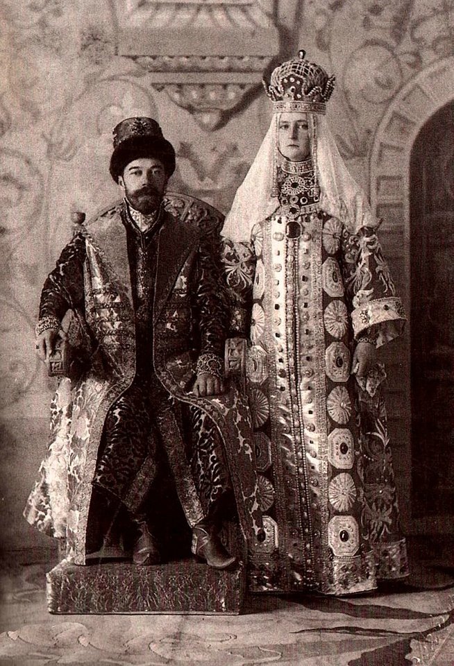 Nikolajus II su žmona. <br>Archyvo nuotr. 