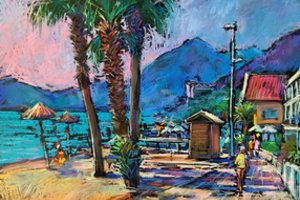 Menininko iš Ukrainos Dmytro Hunts pastelėse – charakteringi miestų veidai