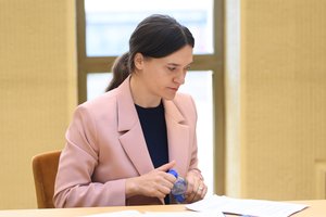 Nepadoriai dosniais pasiūlymais kolegas apkaltinusi konservatorė priminė drausmines priemones: „Yra visas meniu“