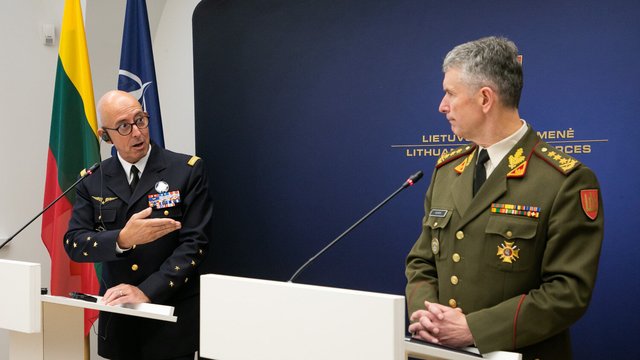 V. Rupšys susitiko su NATO SACT vadu: aptarė kibernetinio saugumo svarbą ir būtinas priemones