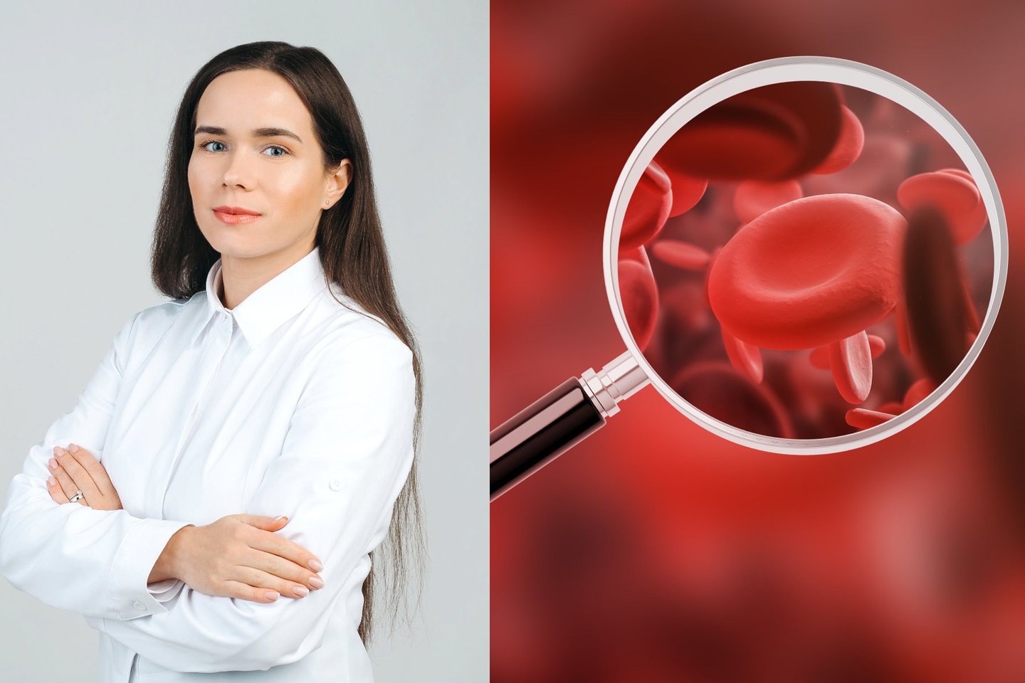 Šeimos gydytoja Greta Rimkienė sako, kad kabinete iš pacientų išgirsti šie simptomai gali įspėti apie anemiją.<br>lrytas.lt koliažas