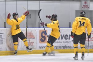 „Baltic Challenge Cup“ turnyre – generalinė jaunimo ledo ritulio rinktinės repeticija prieš pasaulio čempionatą