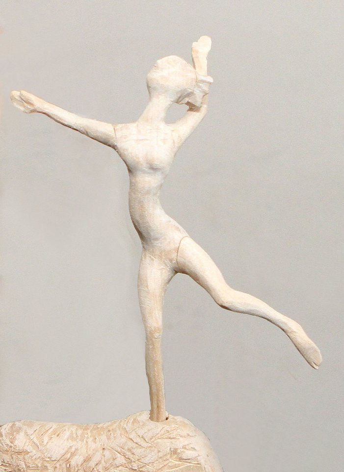 Leono Striogos skulptūra.<br>M.Patašiaus nuotr.