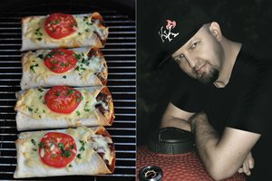 Traški tortilija su jautiena, pupelėmis ir sūriu patiks ir mažiems, ir dideliems