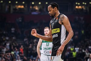Belgrado spauda po pergalės prieš „Žalgirį“ žavėjosi K. Punteriu ir didžiavosi „Partizan“ sirgaliais