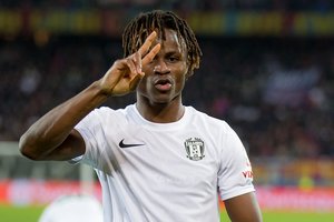 „Basel“ futbolininkus įvarčiais baudęs M. Oyewusi – tarp geriausių savaitės lygos žaidėjų