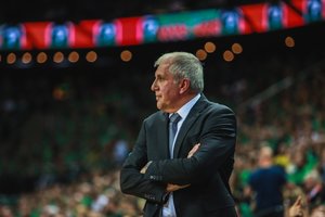 Nors „Žalgirį“ įveikė, Ž. Obradovičių nustebino varžovo manevrai: „Nebesupratome ir sustojome“