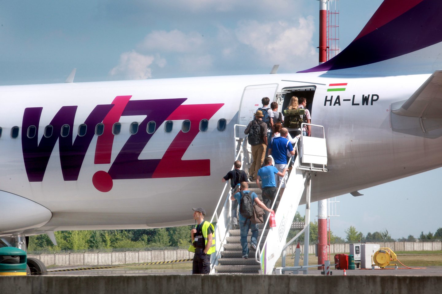 „Wizz Air“ mažina skrydžių skaičių iš Vilniaus į Oslą, tad keliautojams teks planuoti kitus maršrutus.<br>V.Balkūno nuotr.
