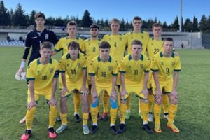 Atrankos turnyre Gruzijoje – 17-mečių rinktinės lygiosios su Izraelio atstovais