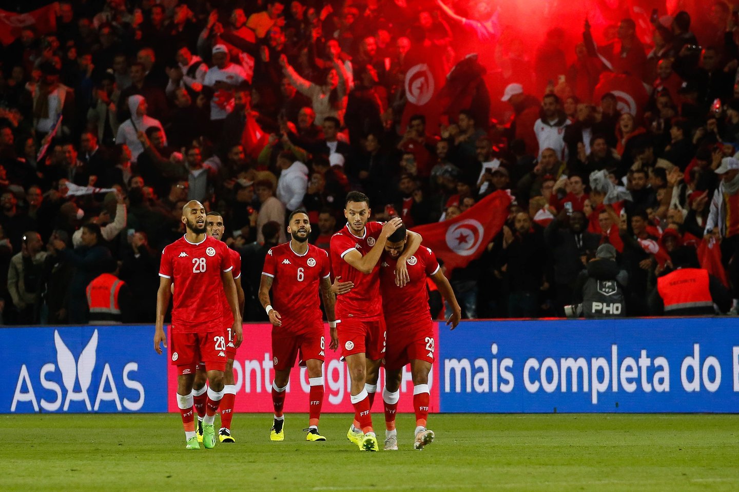 Tuniso futbolo rinktinė gali būti pašalinta iš pasaulio čempionato.<br> Sipa/Scanpix nuotr.