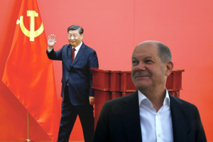 O. Scholzo planuojama kelionė į Kiniją siunčia painius signalus: ar Europa kada nors pasimokys?