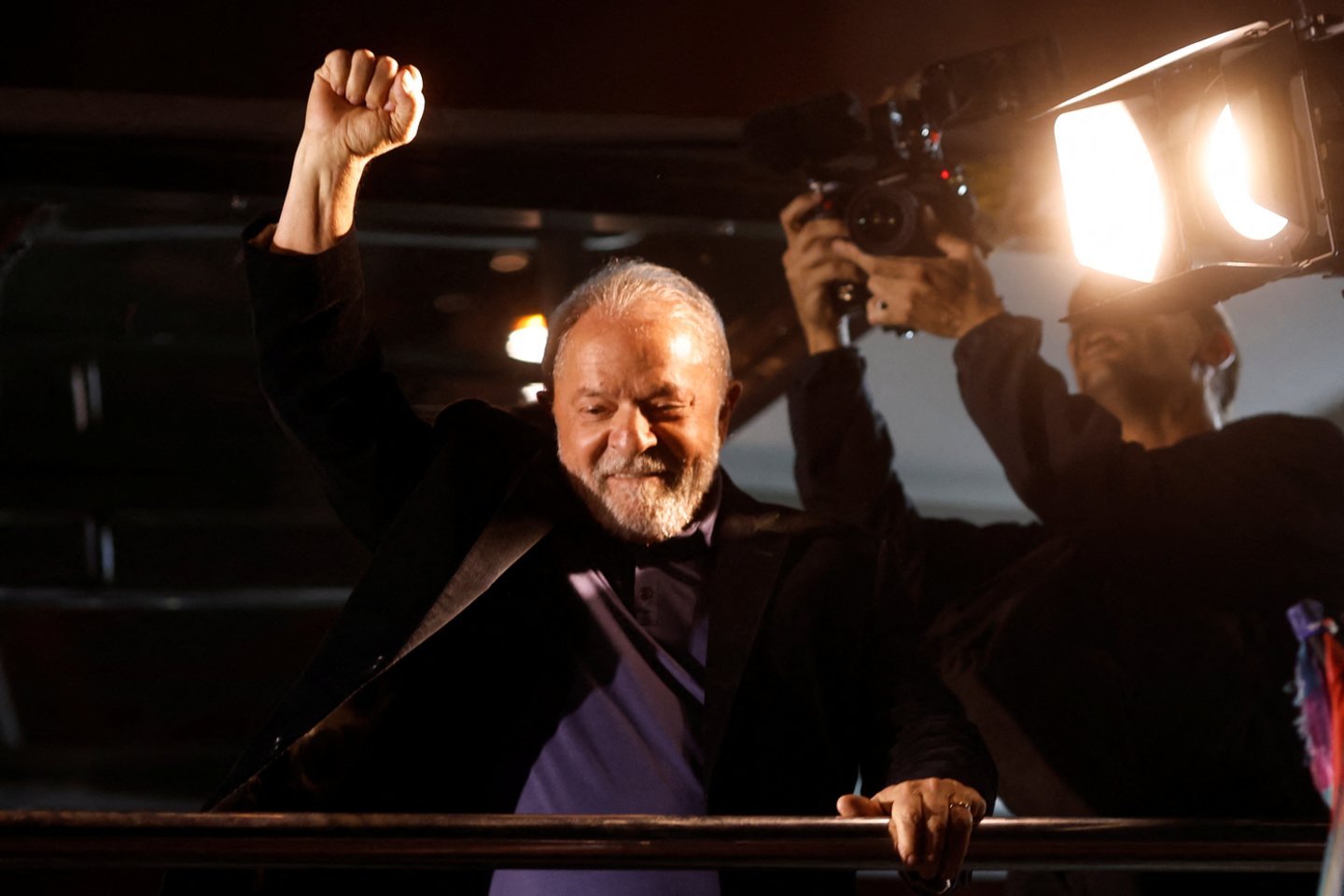 Brazilijos prezidentu išrinktas L. I. Lula da Silva.<br>Reuters/Scanpix nuotr.