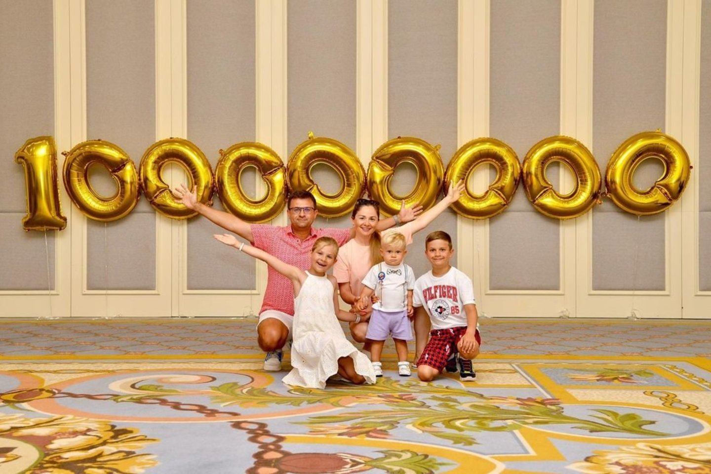 Šeimos kanalas turi 100 milijonų sekėjų.<br>„Kids Diana Show“ instagramo nuotr.