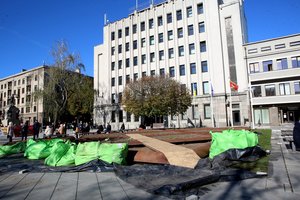 Dar Kalėdos neatėjo, o jau galvoja apie pavasarį: išskirtinis Kauno gėlynas kitąmet vėl bus kitoks