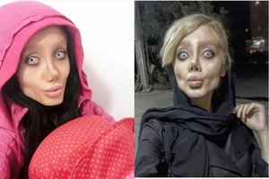 Pasaulį stebinanti Angelinos Jolie antrininkė išėjo iš kalėjimo ir parodė savo tikrąjį veidą