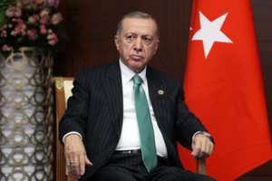 R. T. Erdoganas kalbėsis su V. Putinu ir V. Zelenskiu apie grūdų susitarimą