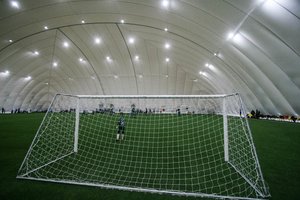 Klaipėdoje bus statomas dengtas futbolo maniežas, pradedamas projektavimas