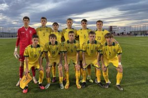 Lietuvos 17-mečių futbolo rinktinė pralaimėjimu baigė pasirodymą Europos čempionato atrankoje