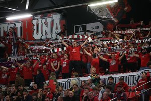 Po įspūdingos pergalės – „Ryto“ sirgalių žinutė: „Žalgiriui“ skyrė įžeidžiančią skanduotę