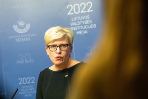 I. Šimonytė: siūlymai didinti biudžeto išlaidas be finansavimo šaltinio nebus svarstomi rimtai