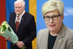 96-ąjį gimtadienį švenčiančiam V. Adamkui – I. Šimonytės linkėjimas: įvardijo išskirtinę savybę