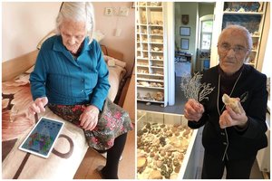 95-erių zarasiškės veiklumas verčia aiktelėti: iki šiol vadovauja muziejui