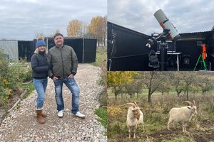 Iš didmiesčio į vienkiemį Kėdainių rajone persikėlusi šeima savo kieme įrengė neįtikėtiną statinį