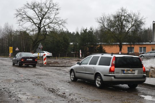 Į Lenkiją per Lazdijus – su kelių remontais