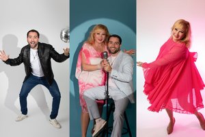 M. Vygantas su 22 metais vyresne širdies drauge J. Naruševičiūte uždainavo apie meilę