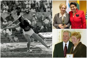 Legendinė lengvaatletė Birutė Kalėdienė gyvenimo kelius nubraižė ietimi