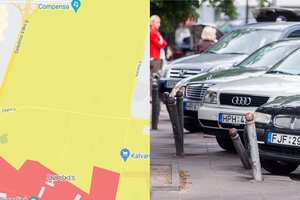 Informuoja vairuotojus Vilniuje: neskubėkite apmokėti už stovėjimą, nes ne visada tai reikia daryti