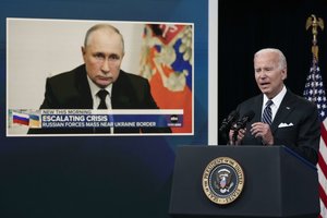 Ekspertas JAV rinkimuose mato respublikonų pergalę: J. Bideno parama Ukrainai gali susidurti su sunkumais