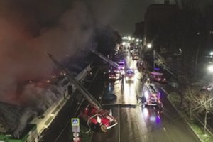 Rusijos policija sulaikė įtariamąjį dėl gaisro naktiniame klube