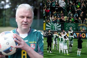 Po „Žalgirio“ kovų Konferencijų lygoje N. Kesminas optimizmu netryško: „Žiema į Lietuvos klubus neateis – ji jau seniai ten ir išeiti nesirengia“