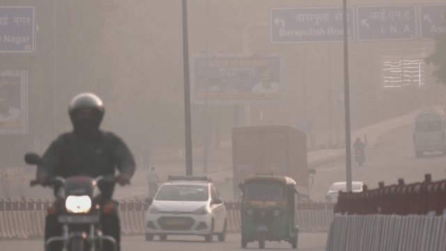 Naująjį Delį toliau gaubia stiprus smogas: oro kokybės indeksas viršijo ribą 