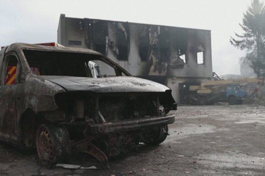 Rusų pajėgoms atakavus pietrytinį Ukrainos Zaporižios miestą žuvo žmogus